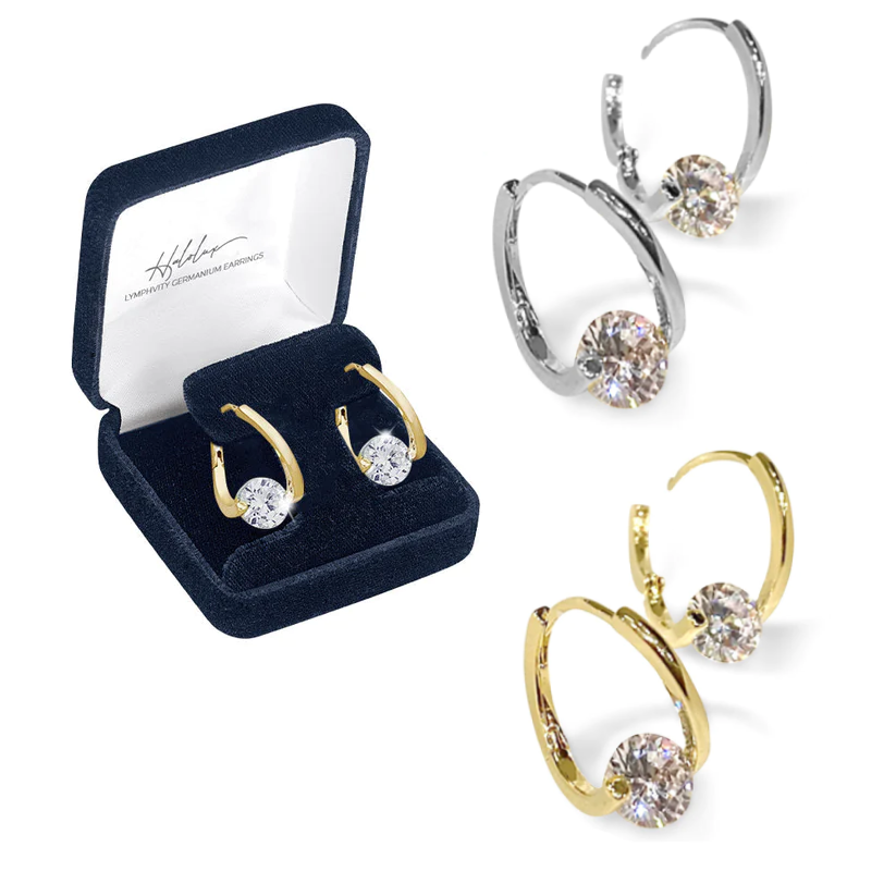 Histone Lymphatic MagneTherapy Germanium Earrings✨28-Day Results✨🔥🔥