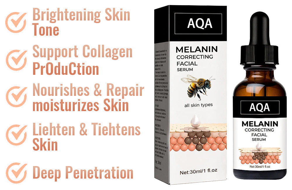 (⏰Limited time discount last 30 minutes⏰)✨Fast Dark Spot Remover-AQA™ Melanin Correcting Facial Serum