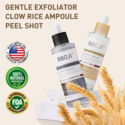 Final 3 Hours: 42% OFF🔥 Gentle Exfoliator Glow Rice Ampoule-Suitable for All Skin Types