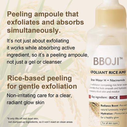 Final 3 Hours: 42% OFF🔥 Gentle Exfoliator Glow Rice Ampoule-Suitable for All Skin Types