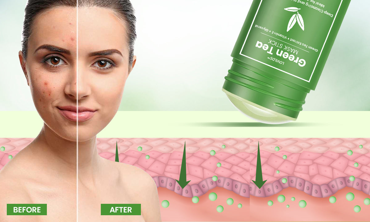 2025 New Style - Green Tea Deep Cleansing Mask